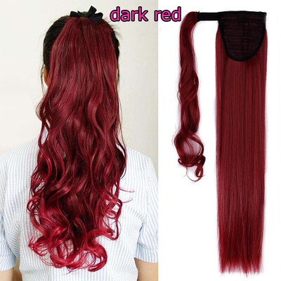 Hot Sell Sexy Long Straight Curly Tie upWrap Around Ponytail Clip in Hair Extensions 17-26 inch
Hot Sell Sexy Long Straight Curly Tie upWrap Around Ponytail Clip in Hair Extensions 17-26 inch