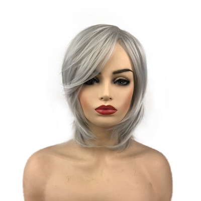 StrongBeauty Medium Length Straight GreySilvery GreyBlack Yellow Synthetic Wigs for Women
StrongBeauty Medium Length Straight GreySilvery GreyBlack Yellow Synthetic Wigs for Women