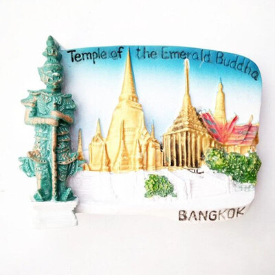 1 Pcs Jade Buddha Temple In Bangkok Hand-painted Aromatherapy 3D Fridge Magnets Stickers Travel Souvenirs
1 Pcs Jade Buddha Temple In Bangkok Hand-painted Aromatherapy 3D Fridge Magnets Stickers Travel Souvenirs