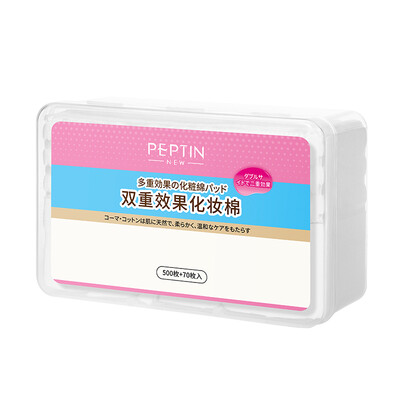 Nuuputing cotton pad 500 slices 70 double-sided double-effect cotton pad cotton double effect combination
Nuuputing cotton pad 500 slices 70 double-sided double-effect cotton pad cotton double effect combination