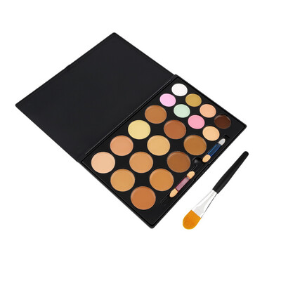Professional 20 Colors Contour Face Cream Makeup Concealer Palette Powder Brush
Professional 20 Colors Contour Face Cream Makeup Concealer Palette Powder Brush