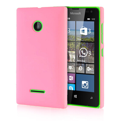 MOONCASE Hard Rubberized Rubber Coating Devise Back Case Cover for Nokia Lumia 532 Pink
MOONCASE Hard Rubberized Rubber Coating Devise Back Case Cover for Nokia Lumia 532 Pink