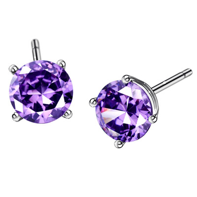 Shin Kong jewelry silver ear nail temperament female section s925 Korean Korean version of the lovely birthday gift synthesis zircon purple
Shin Kong jewelry silver ear nail temperament female section s925 Korean Korean version of the lovely birthday gift synthesis zircon purple