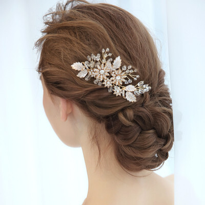 Jonnafe Bridal Golden Headpiece Boho Floral Wedding Hair Comb Accessories Handmade Women Hair Piece Ornament
Jonnafe Bridal Golden Headpiece Boho Floral Wedding Hair Comb Accessories Handmade Women Hair Piece Ornament