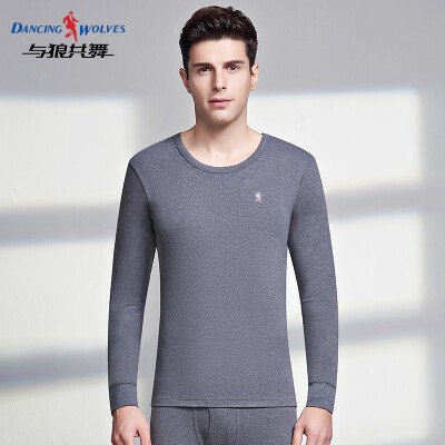 Dance with wolves DANCING WOLVES Qiuyi Qiuku mens cotton thin section set fashion V-neck thermal underwear cotton sweater mens round neck Tibetan
Dance with wolves DANCING WOLVES Qiuyi Qiuku mens cotton thin section set fashion V-neck thermal underwear cotton sweater mens round neck Tibetan