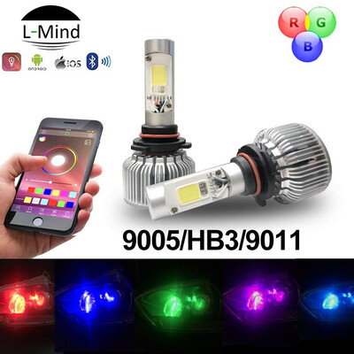 High Power 9005 9011 Multi Colors Car LED Headlight Hb3 Auto LED Car Lamps RGB Headlights
High Power 9005 9011 Multi Colors Car LED Headlight Hb3 Auto LED Car Lamps RGB Headlights