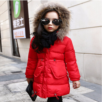 2018 Thick Warm Fur Hooded Girls Winter Coat Zipper Solid Slim Child Winter Jacket For Girls Baby Kids Cotton Parka Down
2018 Thick Warm Fur Hooded Girls Winter Coat Zipper Solid Slim Child Winter Jacket For Girls Baby Kids Cotton Parka Down