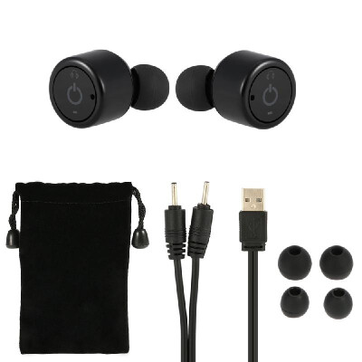 Mini X1T True Wireless Bluetooth Headphone Stereo Bluetooth 42 Sport Headset Hands-free W Mic Black for Running Gym Exercise Bus
Mini X1T True Wireless Bluetooth Headphone Stereo Bluetooth 42 Sport Headset Hands-free W Mic Black for Running Gym Exercise Bus