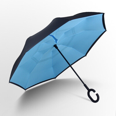 Outdoor Inverted&Double Layer Windproof Umbrella Umbrella with UV Protection C-Shaped Handle
Outdoor Inverted&Double Layer Windproof Umbrella Umbrella with UV Protection C-Shaped Handle