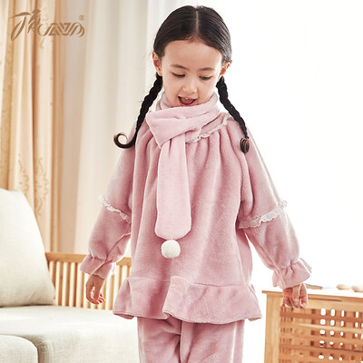 Top melon melon dingguagua childrens pajamas autumn&winter girls home service suit flannel sweet cute princess wind childrens clothing in the big children can wear T4126 leather pink 150
Top melon melon dingguagua childrens pajamas autumn&winter girls home service suit flannel sweet cute princess wind childrens clothing in the big children can wear T4126 leather pink 150