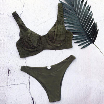Sexy Brazilian Bikini Thong Swimsuit Beach Bathing Swimwear Women Lady Underwear