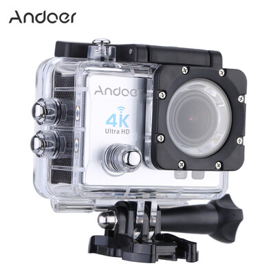 Andoer Q3H 2" Ultra-HD LCD 4K 25FPS 1080P 60FPS Wifi Wireless Connection 16MP Action Camera 170°Wide-Angle Lens with Diving 30-me
Andoer Q3H 2" Ultra-HD LCD 4K 25FPS 1080P 60FPS Wifi Wireless Connection 16MP Action Camera 170°Wide-Angle Lens with Diving 30-me