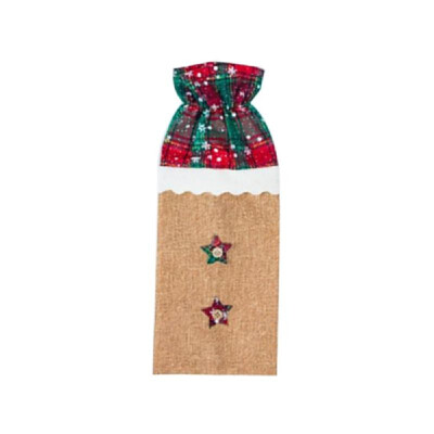 Christmas Wine Bottle Cover Bag Santa Claus Snowman Champagne Wrap Clothes for Table Holiday Decorations Gift
Christmas Wine Bottle Cover Bag Santa Claus Snowman Champagne Wrap Clothes for Table Holiday Decorations Gift