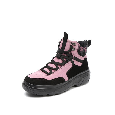Women Spring Autumn Casual Shoes High Top Fashion Sneakers Women Breathable Genuine Leather Platform Shoes Tenis Feminino
Women Spring Autumn Casual Shoes High Top Fashion Sneakers Women Breathable Genuine Leather Platform Shoes Tenis Feminino
