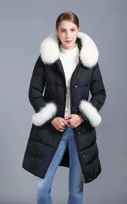 Winter new down jacket womens long section Korean version of the thick hooded jacket womens clothing
Winter new down jacket womens long section Korean version of the thick hooded jacket womens clothing