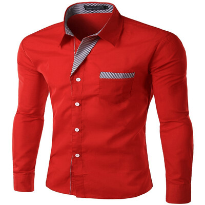New Arrivals Europe Size Men Shirts Slim Fit Solid Long Sleeve British Style Cotton Mens Shirt
New Arrivals Europe Size Men Shirts Slim Fit Solid Long Sleeve British Style Cotton Mens Shirt