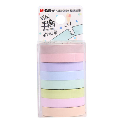 Morning light & G AJD99539 ice cream color&paper tape hand hand hand tear tape 8 loaded
Morning light & G AJD99539 ice cream color&paper tape hand hand hand tear tape 8 loaded