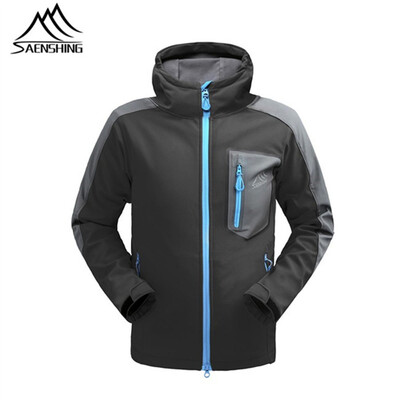 SAENSHING Waterproof softshell Jacket Men Hiking Fleece Rain Coat Fishing Windbreaker Outdoor Camping Trekking Soft shell Jacket
SAENSHING Waterproof softshell Jacket Men Hiking Fleece Rain Coat Fishing Windbreaker Outdoor Camping Trekking Soft shell Jacket