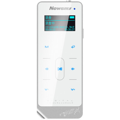Newman (Newsmy) RV31 16G белая мода профессиональная запись перо тонкий корпус сенсорной панели обучения PCM без потерь запись микро-HD шумоподавление MP3-плеер
Newman (Newsmy) RV31 16G белая мода профессиональная запись перо тонкий корпус сенсорной панели обучения PCM без потерь запись микро-HD шумоподавление MP3-плеер
