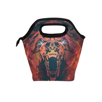 Insulated Lunch Tote Bag Painting Bear Travel Picnic Lunch Handbags Portable Zipper Lunch Bag Box
Insulated Lunch Tote Bag Painting Bear Travel Picnic Lunch Handbags Portable Zipper Lunch Bag Box