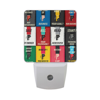ALAZA LED Night Light With Smart Dusk To Dawn SensorNewspaper Words Related To Accomodation Plug In Night Light
ALAZA LED Night Light With Smart Dusk To Dawn SensorNewspaper Words Related To Accomodation Plug In Night Light