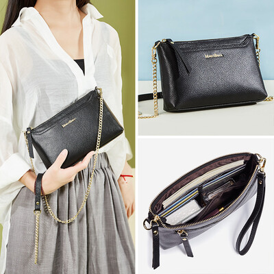 Montblanc MANTOBRUCE Messenger bag female cowhide simple casual three-use female bag temperament versatile hand shoulder Messenger bag MW1183011 black
Montblanc MANTOBRUCE Messenger bag female cowhide simple casual three-use female bag temperament versatile hand shoulder Messenger bag MW1183011 black