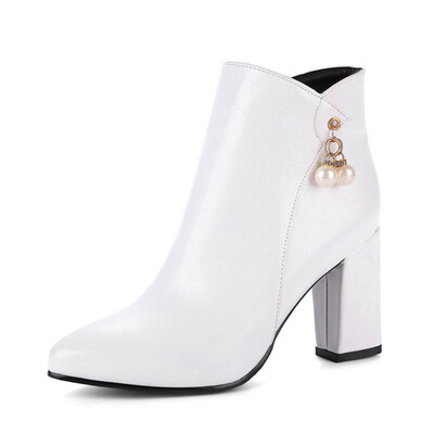 IDIFU Womens Dressy Pendant Side Zipper Ankle Booties Pointed Toe Chunky High Heel Short Boots
IDIFU Womens Dressy Pendant Side Zipper Ankle Booties Pointed Toe Chunky High Heel Short Boots
