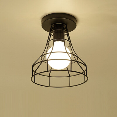 Everflower Retro Industrial Metal Flush Mount Ceiling Light
Everflower Retro Industrial Metal Flush Mount Ceiling Light