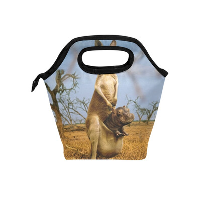 Insulated Lunch Tote Bag Kangaroo Travel Picnic Lunch Handbags Portable Zipper Lunch Bag Box
Insulated Lunch Tote Bag Kangaroo Travel Picnic Lunch Handbags Portable Zipper Lunch Bag Box