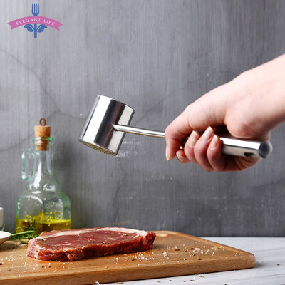 Stainless Steel Knock Meat Pork Pork Steak Hammer Pork Hammer Thickening Meat Tenderizers&Pounders Knock-sided Kitchen Gadgets
Stainless Steel Knock Meat Pork Pork Steak Hammer Pork Hammer Thickening Meat Tenderizers&Pounders Knock-sided Kitchen Gadgets