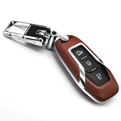 SAIBON Ford Key Bag New Ford Sharp Key Case for Mondeo Explorer Sharp World Smart Key Leather Car Key Cover
SAIBON Ford Key Bag New Ford Sharp Key Case for Mondeo Explorer Sharp World Smart Key Leather Car Key Cover