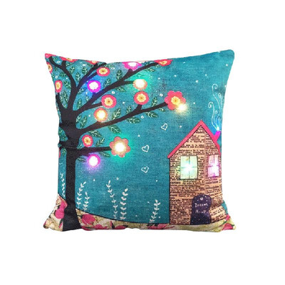 18 18 inches 45 45cm Linen Colorful LED Light Merry Christmas Cushion Cover Decorative Sofa Car Throw Pillow Case Pillowcase
18 18 inches 45 45cm Linen Colorful LED Light Merry Christmas Cushion Cover Decorative Sofa Car Throw Pillow Case Pillowcase