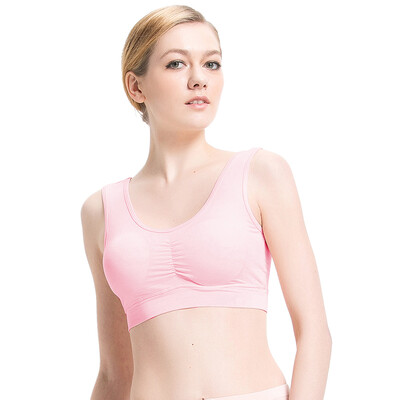 Small nurse bra no steel bra bra noodles female modal sports bra large underwear SMB chest pad removable soft powder M 16595
Small nurse bra no steel bra bra noodles female modal sports bra large underwear SMB chest pad removable soft powder M 16595