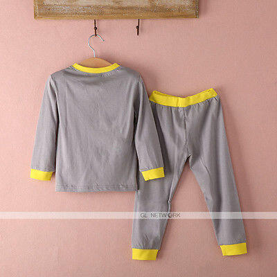 Baby Toddler Boys Girl Shirt Pants 2 Pcs Sleep Suit Sleepwear Pajamas Pjs Set
Baby Toddler Boys Girl Shirt Pants 2 Pcs Sleep Suit Sleepwear Pajamas Pjs Set