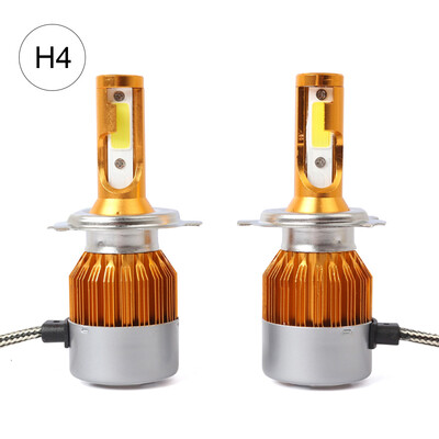 C6 Universal Automobile Headlight Gold Modified Lamp Kit Car LED Conversion COB Bulbs Lamps 6500K White Light
C6 Universal Automobile Headlight Gold Modified Lamp Kit Car LED Conversion COB Bulbs Lamps 6500K White Light