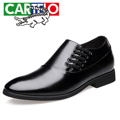 CARTELO Mens Business Casual Leather Shoes Workplace Elite Heighten Shoes Fashion Set Foot Leather Shoes Men 3808 Higher Edition Black 39
CARTELO Mens Business Casual Leather Shoes Workplace Elite Heighten Shoes Fashion Set Foot Leather Shoes Men 3808 Higher Edition Black 39