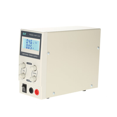 0-60V 0-5A 3 Digits Variable Digital Regulated DC Switching Power Supply Adjustable Output Voltage Current LCD Display US Plug
0-60V 0-5A 3 Digits Variable Digital Regulated DC Switching Power Supply Adjustable Output Voltage Current LCD Display US Plug