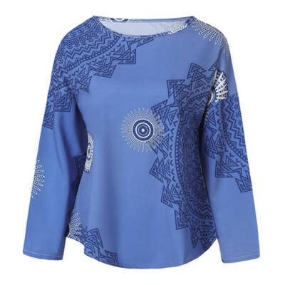 Fashion Women Loose Long Sleeve Casual Blouse Shirt Floral Printed Tops T-shirt
Fashion Women Loose Long Sleeve Casual Blouse Shirt Floral Printed Tops T-shirt