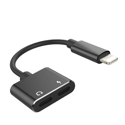 2 in 1 Lightning Audio Charging Adapter to Earphone AUX Cable for Listening Music Charging Converter For iPhone X 8 7 iPod iPad iO
2 in 1 Lightning Audio Charging Adapter to Earphone AUX Cable for Listening Music Charging Converter For iPhone X 8 7 iPod iPad iO