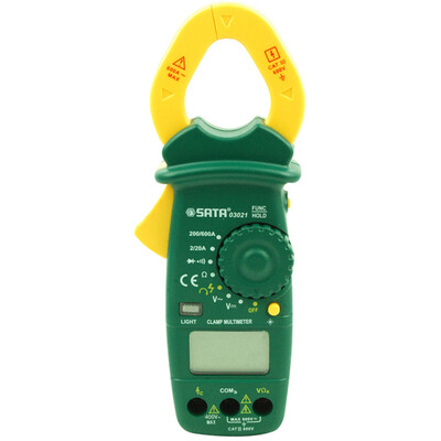 World SATA 03021 digital clamp multimeter current&voltage electrical measurement table
World SATA 03021 digital clamp multimeter current&voltage electrical measurement table