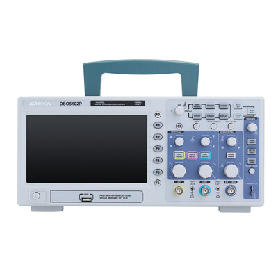 Certified KKMOON DSO5102P Digital Storage Oscilloscope 2CH 100MHz 1Gs 7" TFT 8-bit 4nSdiv-80Sdiv
Certified KKMOON DSO5102P Digital Storage Oscilloscope 2CH 100MHz 1Gs 7" TFT 8-bit 4nSdiv-80Sdiv