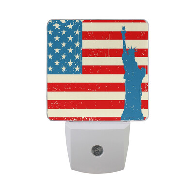 ALAZA LED Night Light With Smart Dusk To Dawn SensorThe Statue Of Liberty With American Flag Plug In Night Light
ALAZA LED Night Light With Smart Dusk To Dawn SensorThe Statue Of Liberty With American Flag Plug In Night Light