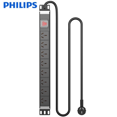 Philips PHILIPS SPN1831B93 socket PDU cabinet power strip 1U 8 16A national standard child protection door full length 3 meters
Philips PHILIPS SPN1831B93 socket PDU cabinet power strip 1U 8 16A national standard child protection door full length 3 meters