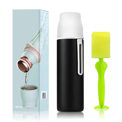 480ML Thermos Water Bottle Insulate Vacuum Termos Stainless Steel Drink Bottle Outdoor Sport Portable Kettle with Lid Brush Gift
480ML Thermos Water Bottle Insulate Vacuum Termos Stainless Steel Drink Bottle Outdoor Sport Portable Kettle with Lid Brush Gift