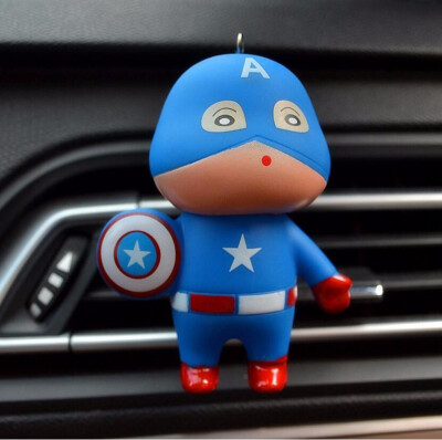 OLOEY For Marvel Avengers Heros Figure Car Air Condition Vent Perfume Balsam Fragrance Air Freshener Interior Decoration Car styli
OLOEY For Marvel Avengers Heros Figure Car Air Condition Vent Perfume Balsam Fragrance Air Freshener Interior Decoration Car styli