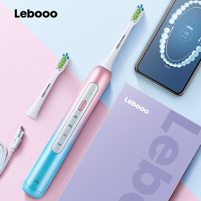 Lebooo Sonic electric toothbrush Bluetooth smart couple models 2 brush heads cherry blossom color
Lebooo Sonic electric toothbrush Bluetooth smart couple models 2 brush heads cherry blossom color