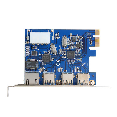 PCI-E to External 3-Port USB 30 Plus Gigabit Ethernet Card Adapter Converter for PC Desktop
PCI-E to External 3-Port USB 30 Plus Gigabit Ethernet Card Adapter Converter for PC Desktop