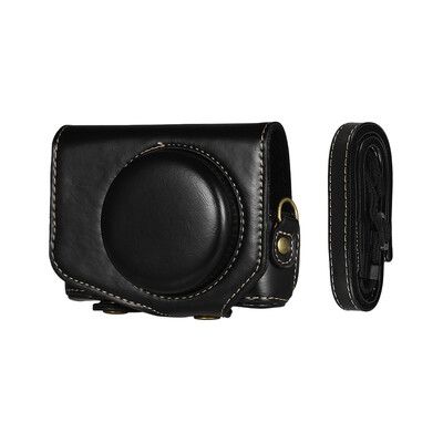 Leather Camera Case Bag with Strap for Canon Powershot G7 X Mark II G7X II Camera Coffee
Leather Camera Case Bag with Strap for Canon Powershot G7 X Mark II G7X II Camera Coffee