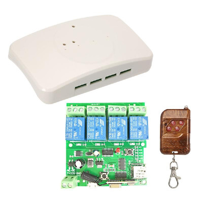 eWeLink 433Mhz Smart Remote Control Wireless Switch Universal Module Wifi Switch Timer Phone APP Remote Control
eWeLink 433Mhz Smart Remote Control Wireless Switch Universal Module Wifi Switch Timer Phone APP Remote Control