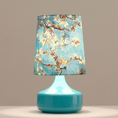 First sdhouseware Nordic table lamp American pastoral bed head light blue plus apricot lamp 5WLED yellow TD1602
First sdhouseware Nordic table lamp American pastoral bed head light blue plus apricot lamp 5WLED yellow TD1602